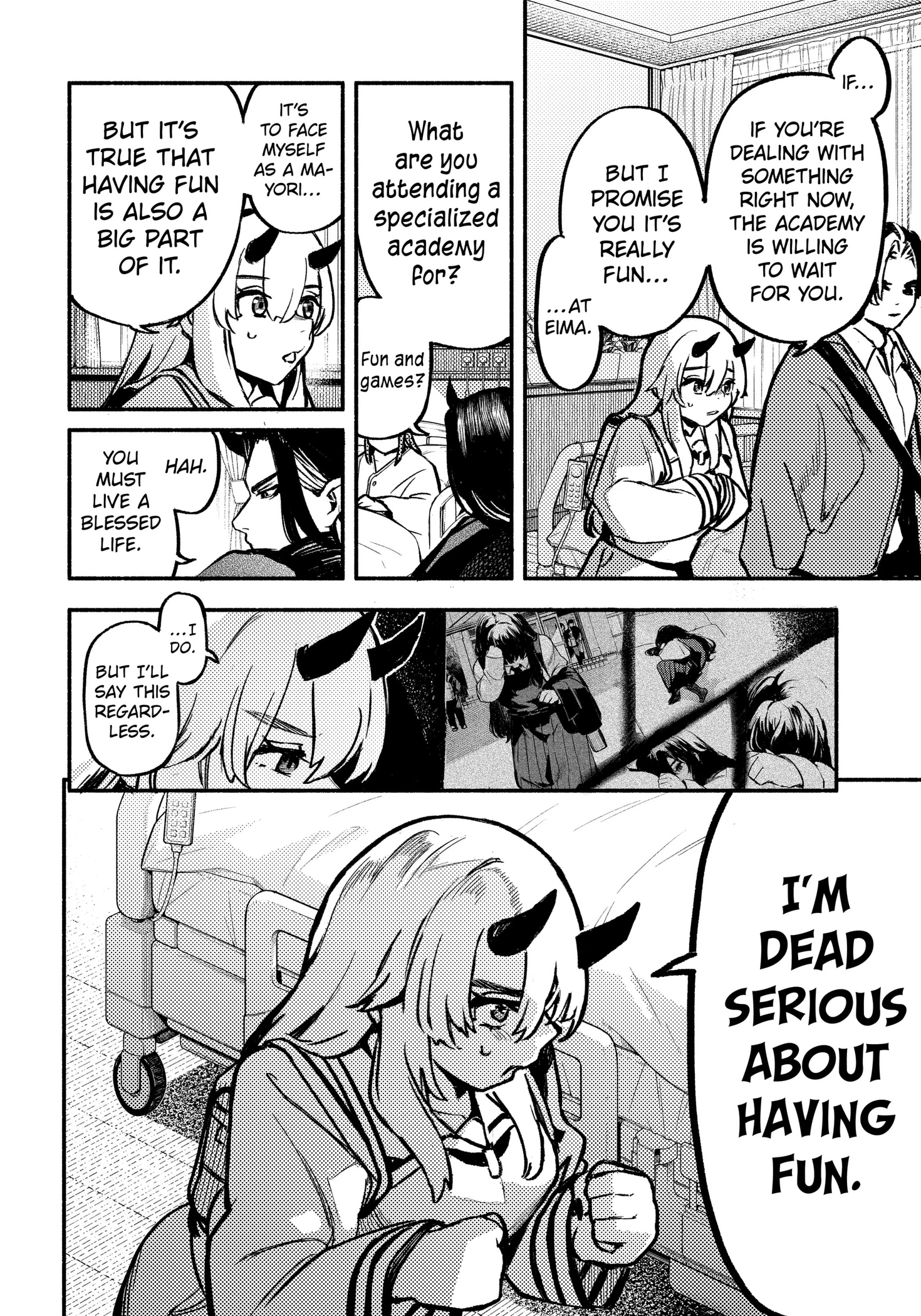 Mayori Academy Chapter 8 page 4 - 