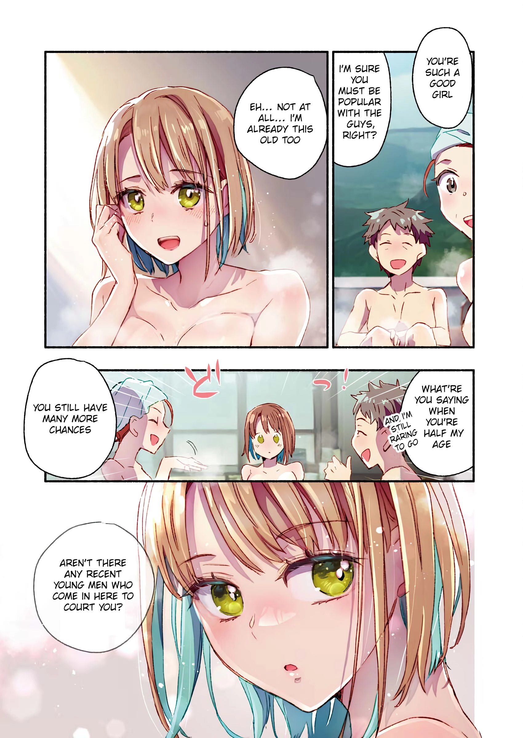 Mayuri-san no Iru Sentou Chapter 5 page 7 - 