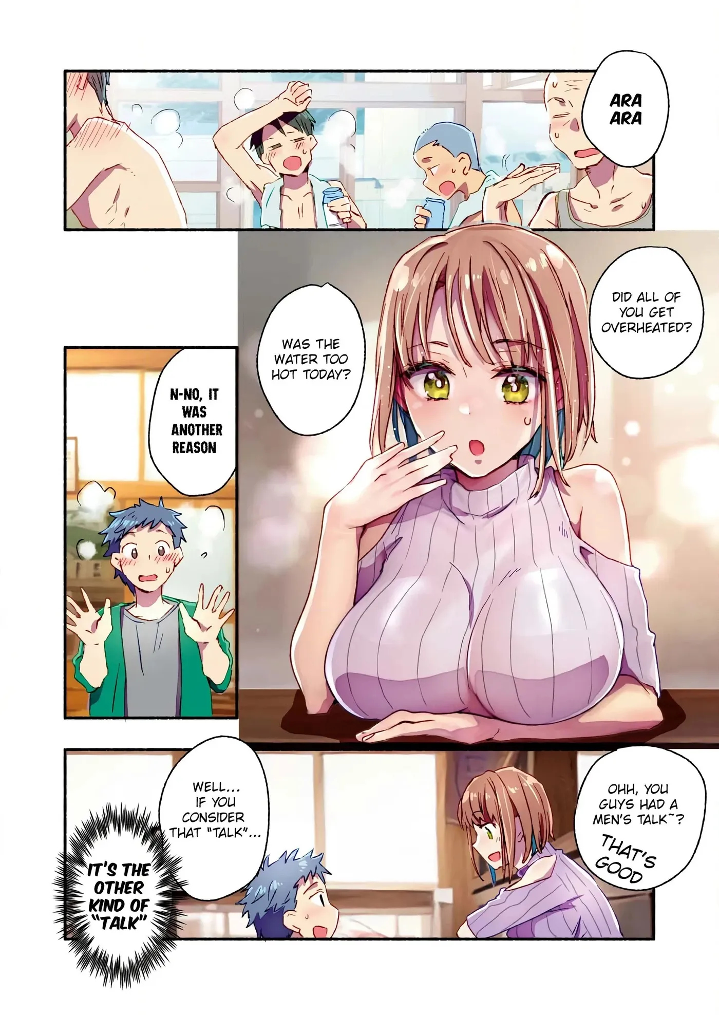 Mayuri-san no Iru Sentou Chapter 5 page 10 - 