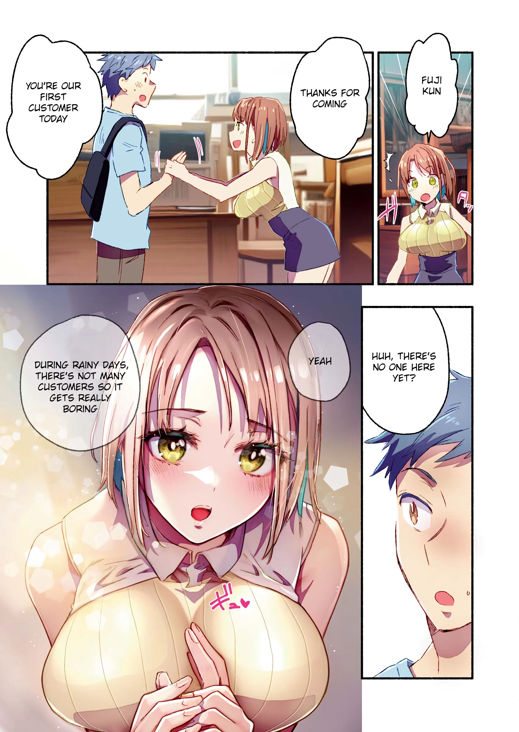 Mayuri-san no Iru Sentou Chapter 6 page 5 - 