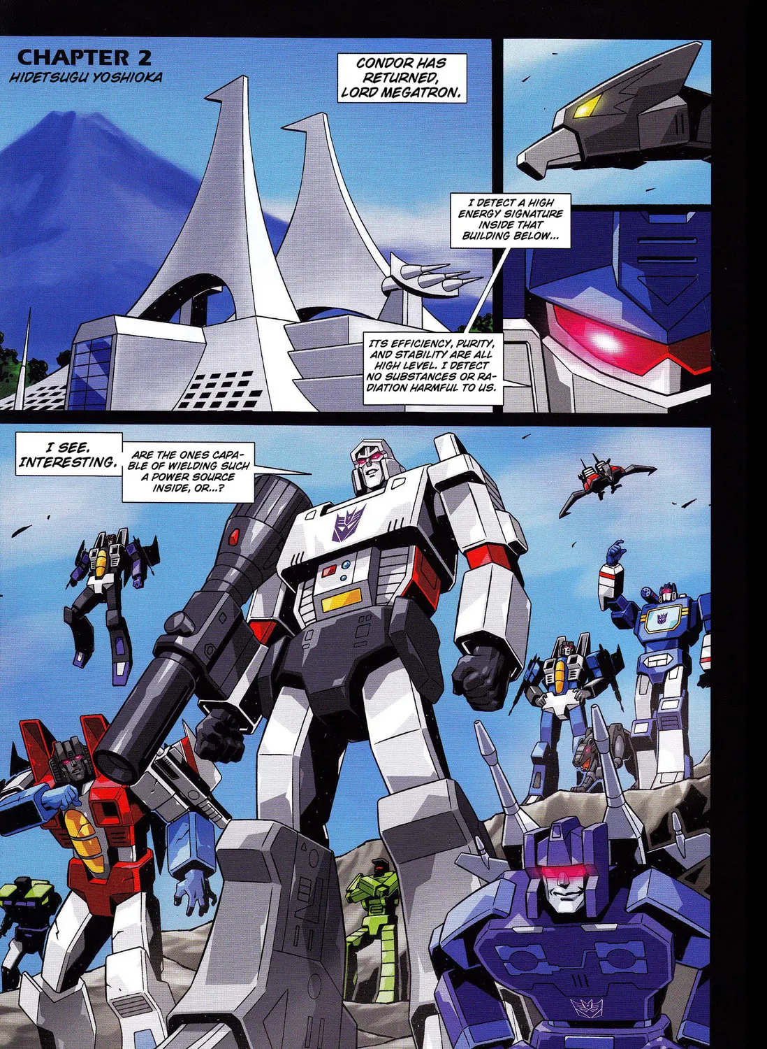 Mazinger Z vs. Transformers (Colored) Chapter 2 page 1 - 