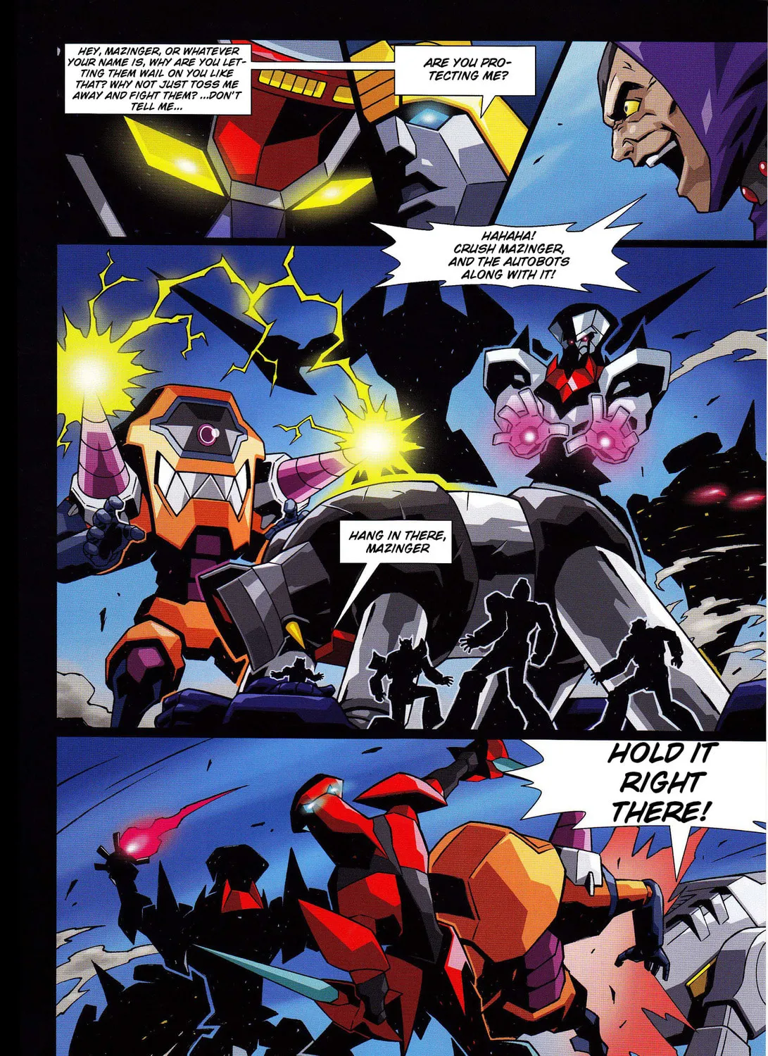 Mazinger Z vs. Transformers (Colored) Chapter 2 page 15 - 