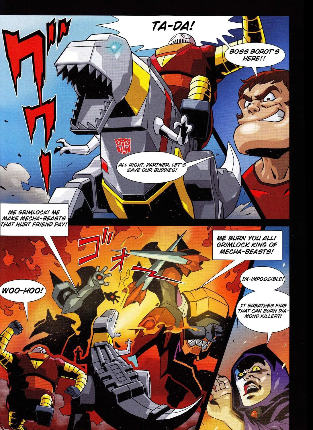 Mazinger Z vs. Transformers (Colored) Chapter 2 page 17 - 