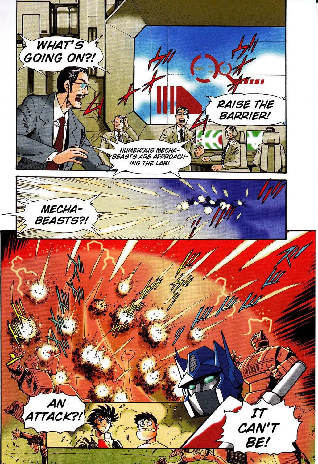 Mazinger Z vs. Transformers (Colored) Chapter 3 page 11 - 