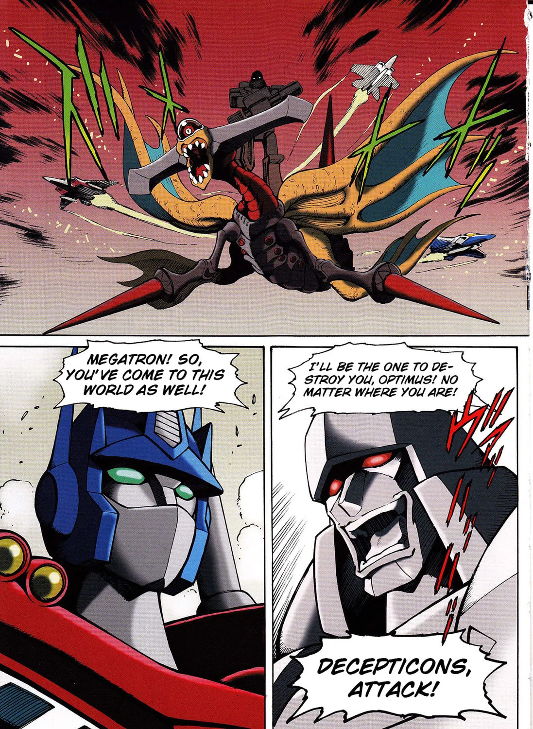 Mazinger Z vs. Transformers (Colored) Chapter 3 page 13 - 