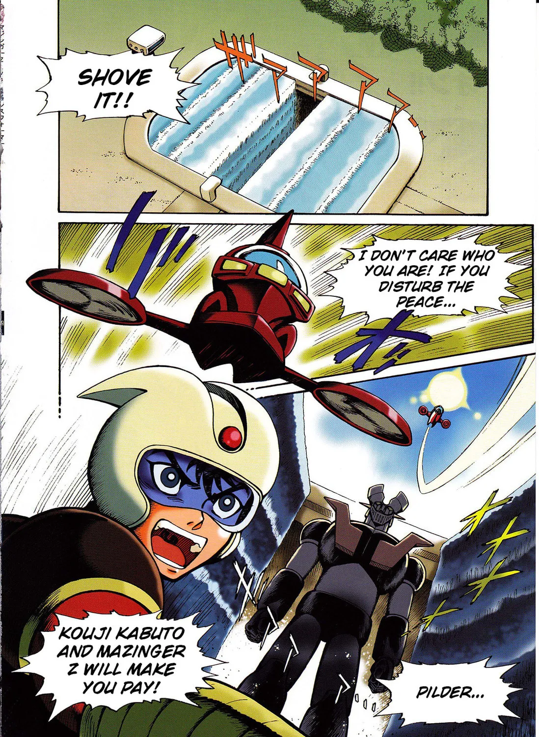 Mazinger Z vs. Transformers (Colored) Chapter 3 page 15 - 