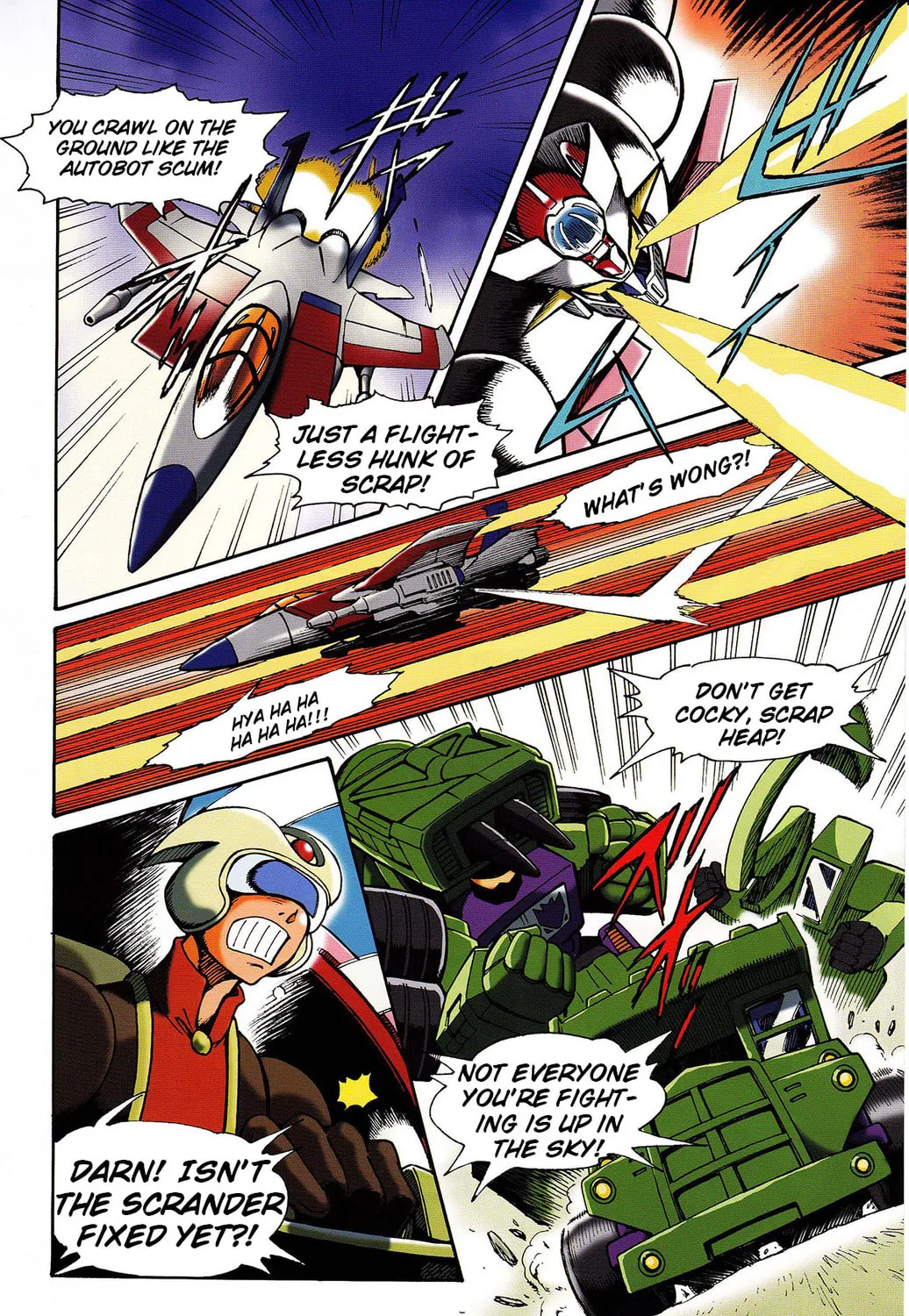 Mazinger Z vs. Transformers (Colored) Chapter 3 page 19 - 