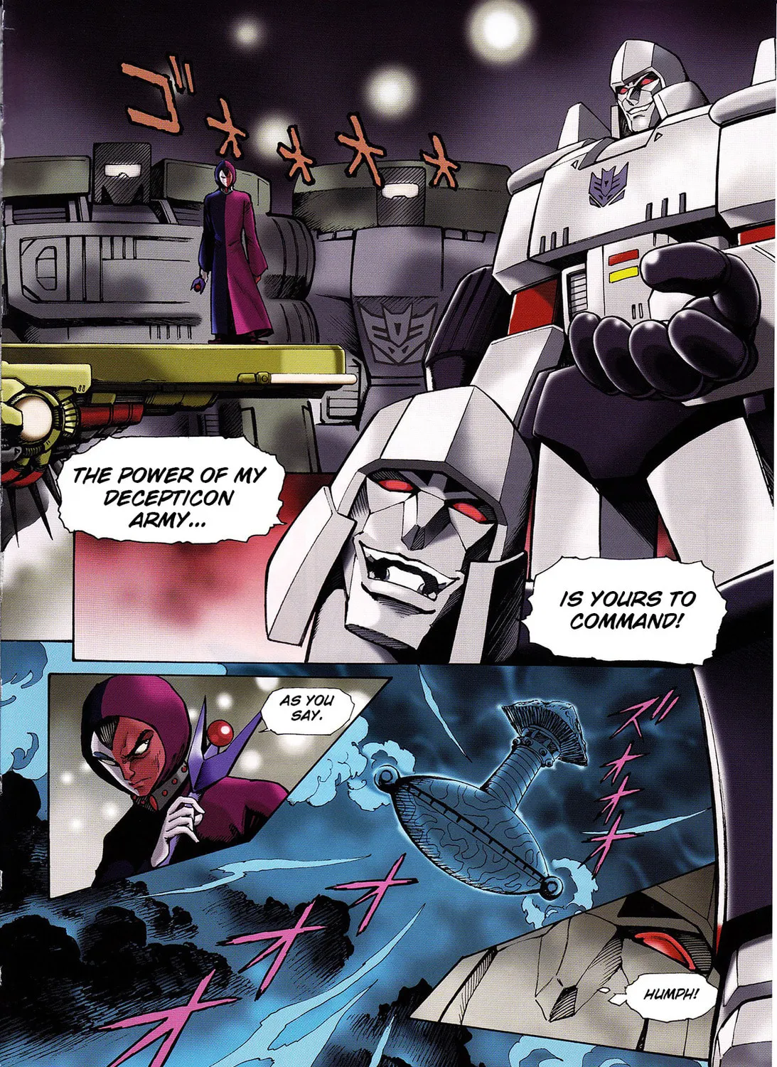 Mazinger Z vs. Transformers (Colored) Chapter 3 page 3 - 