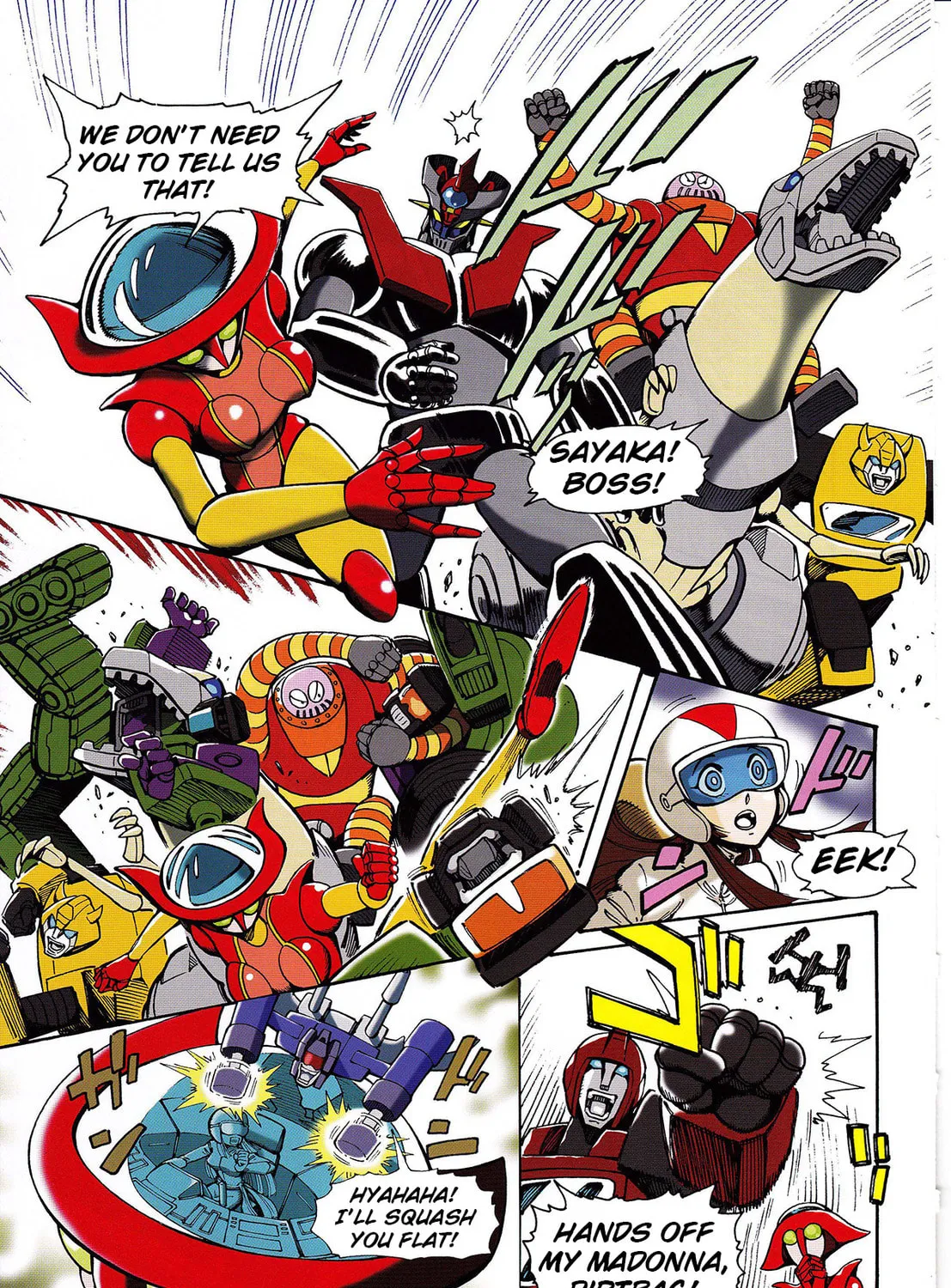 Mazinger Z vs. Transformers (Colored) Chapter 3 page 21 - 