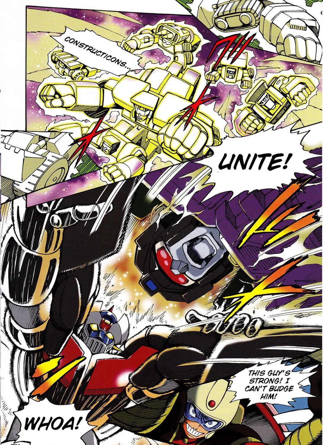 Mazinger Z vs. Transformers (Colored) Chapter 3 page 23 - 