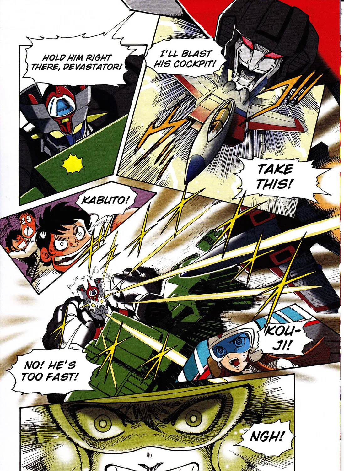 Mazinger Z vs. Transformers (Colored) Chapter 3 page 25 - 