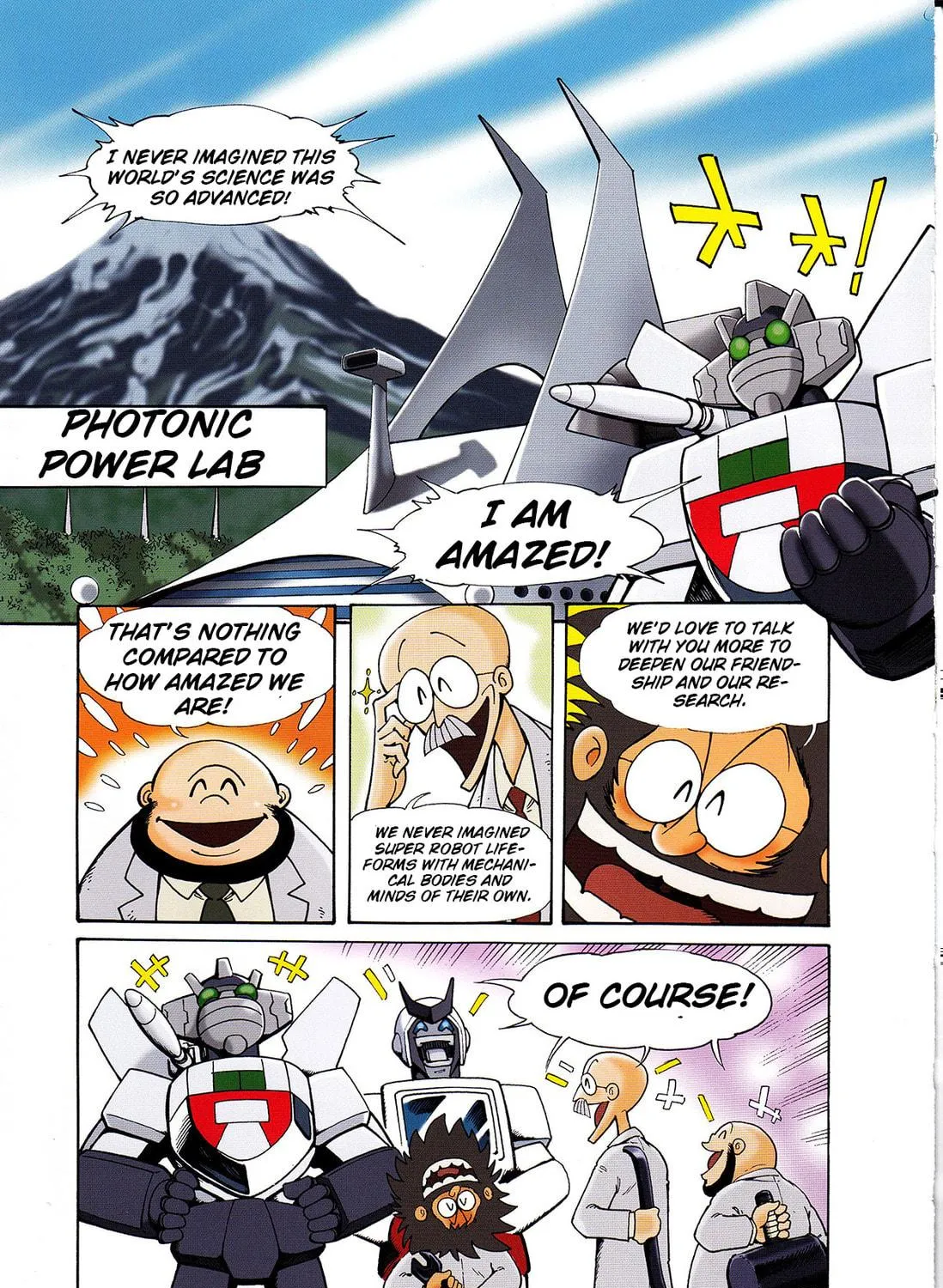 Mazinger Z vs. Transformers (Colored) Chapter 3 page 5 - 
