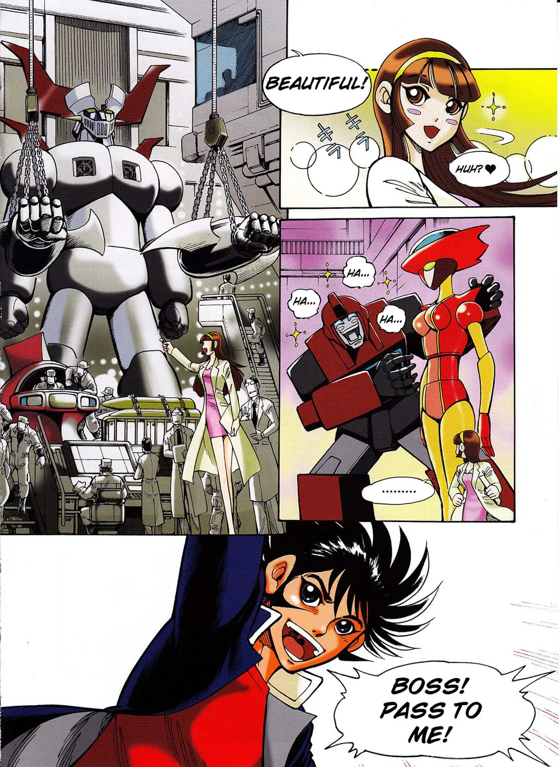 Mazinger Z vs. Transformers (Colored) Chapter 3 page 7 - 