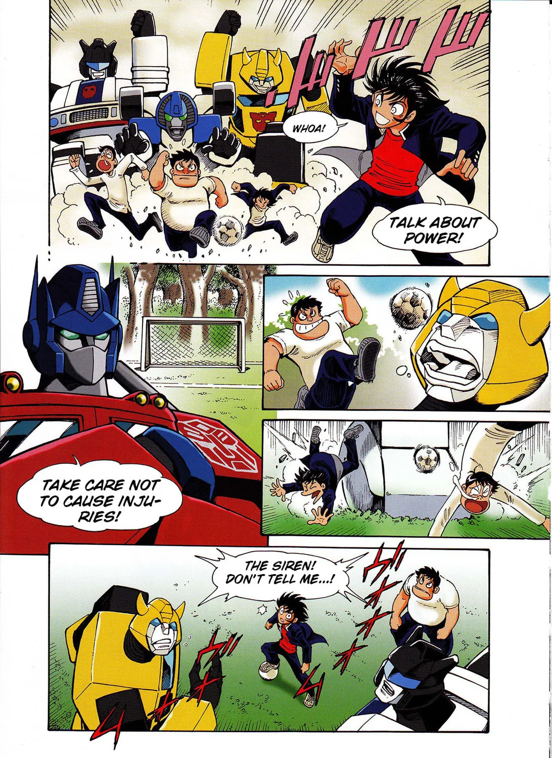 Mazinger Z vs. Transformers (Colored) Chapter 3 page 9 - 