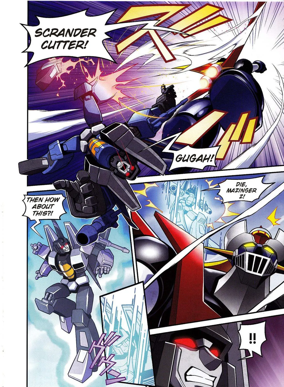 Mazinger Z vs. Transformers (Colored) Chapter 4 page 17 - 