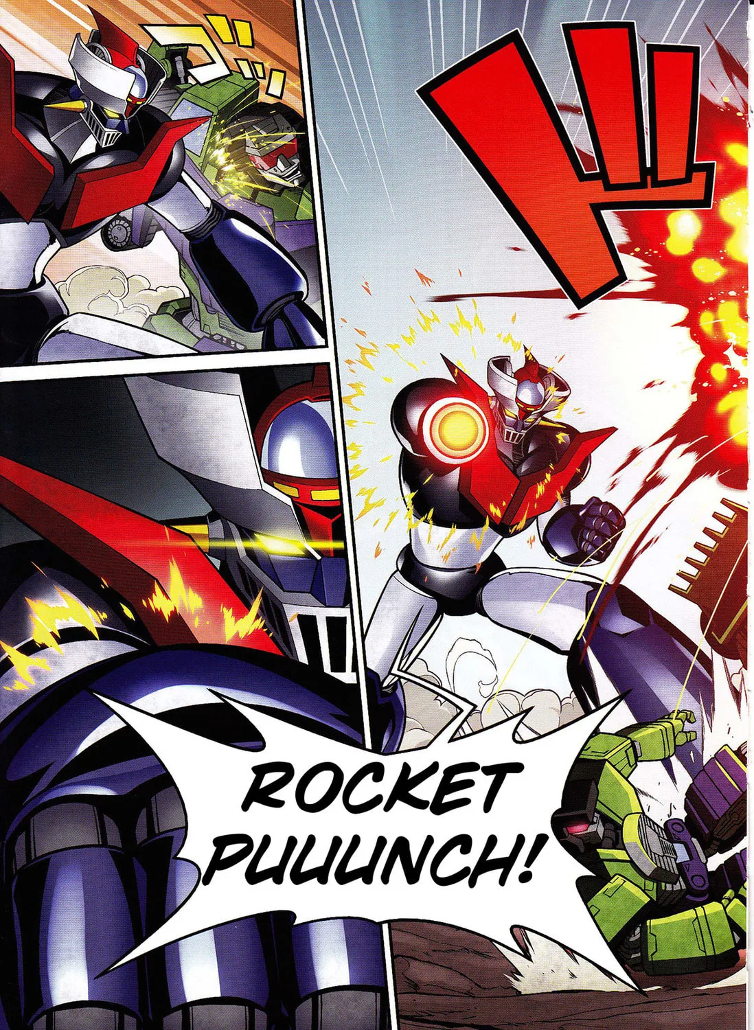 Mazinger Z vs. Transformers (Colored) Chapter 4 page 3 - 