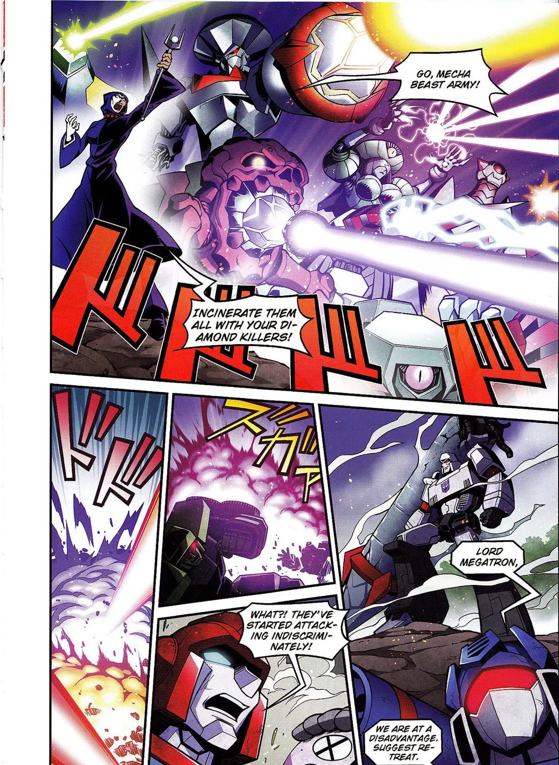 Mazinger Z vs. Transformers (Colored) Chapter 4 page 21 - 