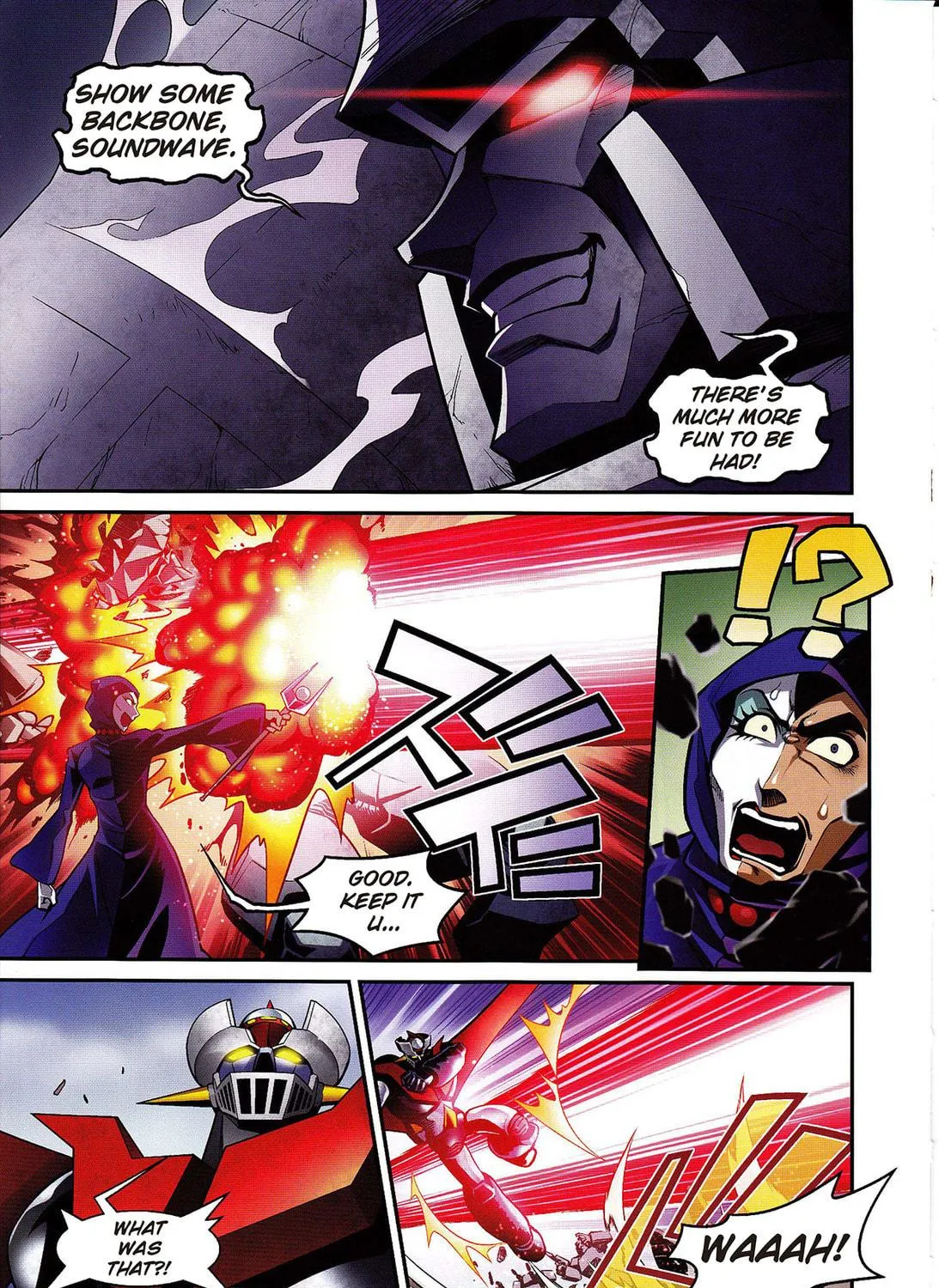 Mazinger Z vs. Transformers (Colored) Chapter 4 page 23 - 