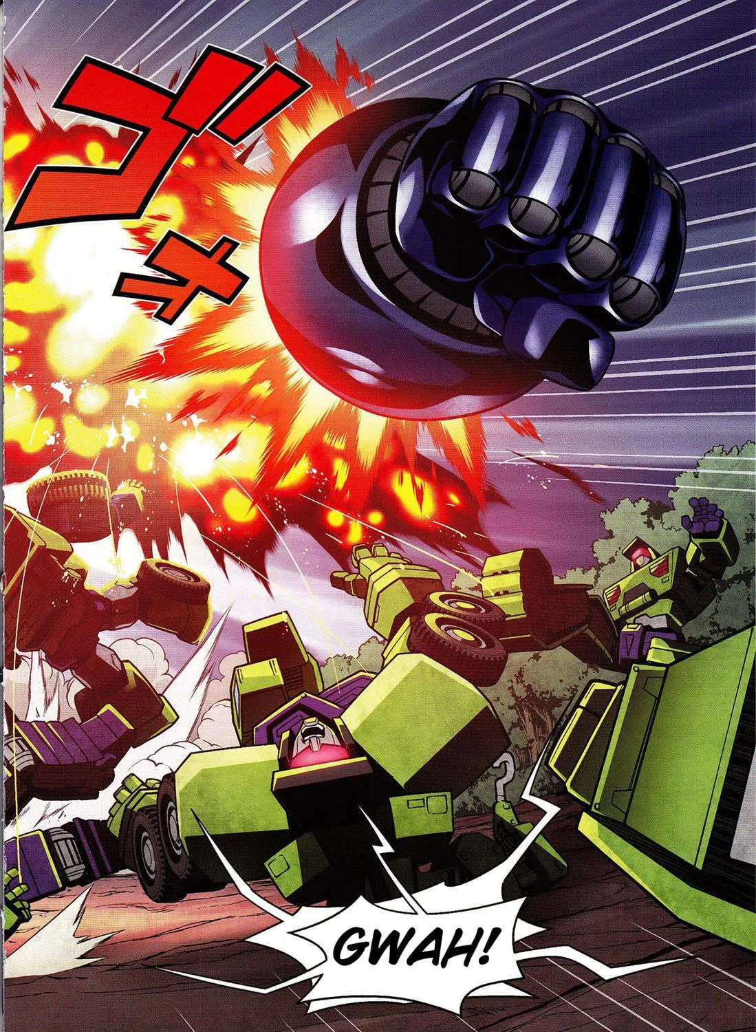 Mazinger Z vs. Transformers (Colored) Chapter 4 page 5 - 