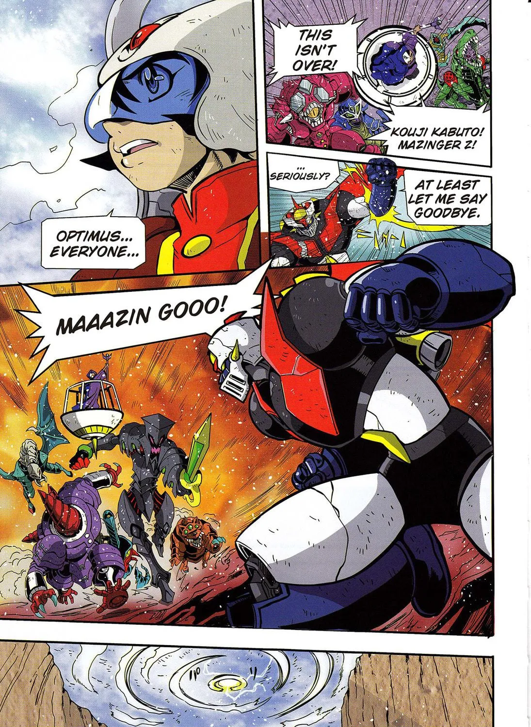 Mazinger Z vs. Transformers (Colored) Chapter 5 page 29 - 