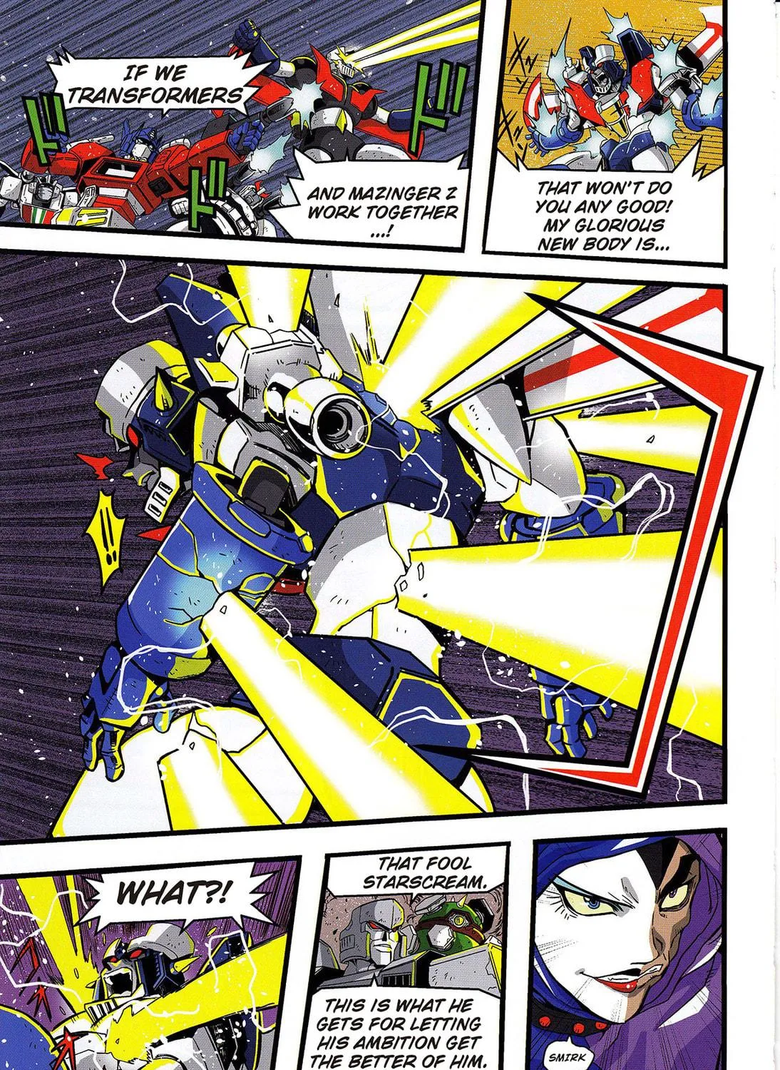 Mazinger Z vs. Transformers (Colored) Chapter 5 page 5 - 