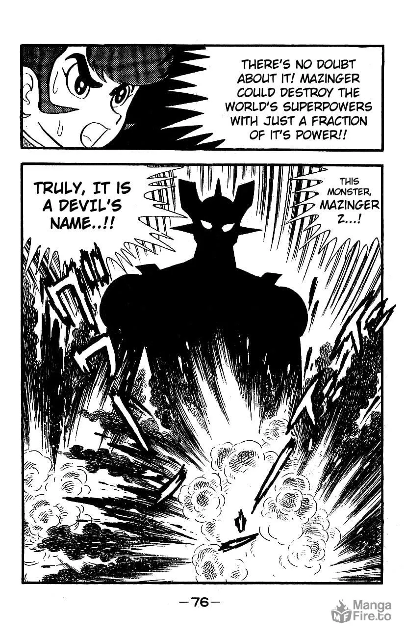 Mazinger Z Chapter 0 page 72 - 