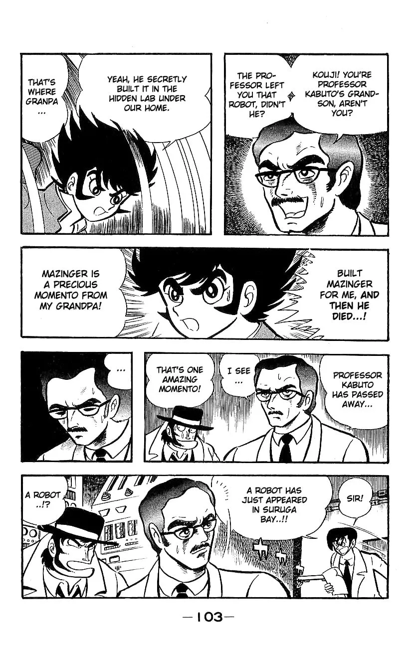 Mazinger Z Chapter 0 page 98 - 