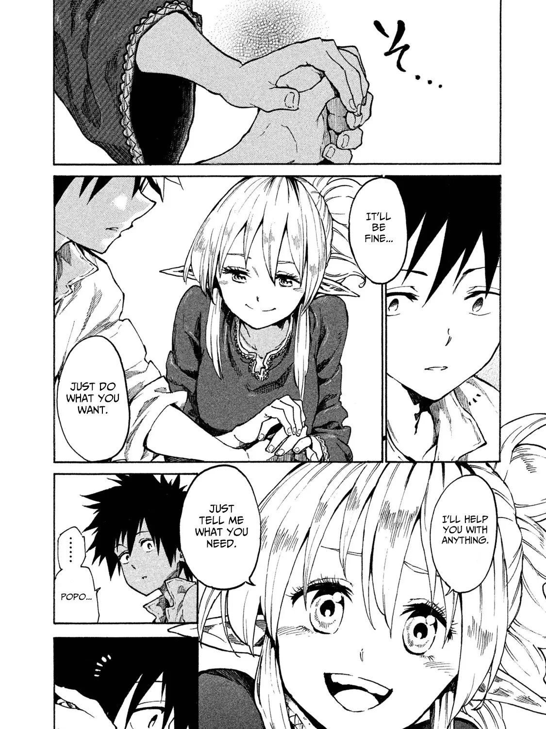 Mazumeshi Elf to Youbokugurashi Chapter 10 page 25 - 