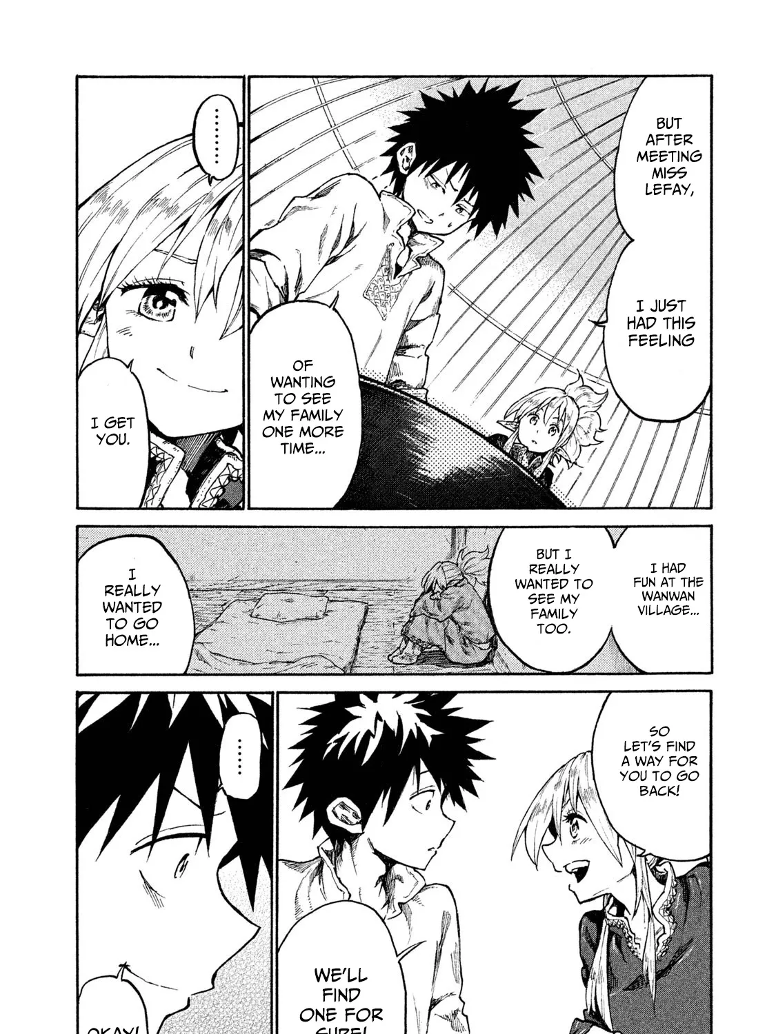 Mazumeshi Elf to Youbokugurashi Chapter 10 page 33 - 