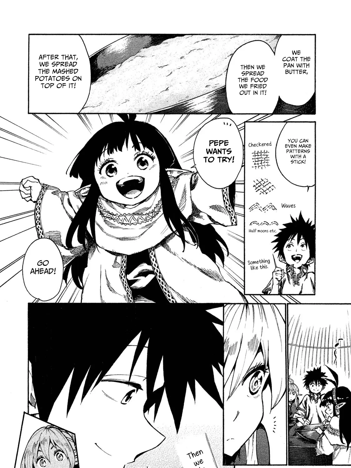 Mazumeshi Elf to Youbokugurashi Chapter 10 page 55 - 