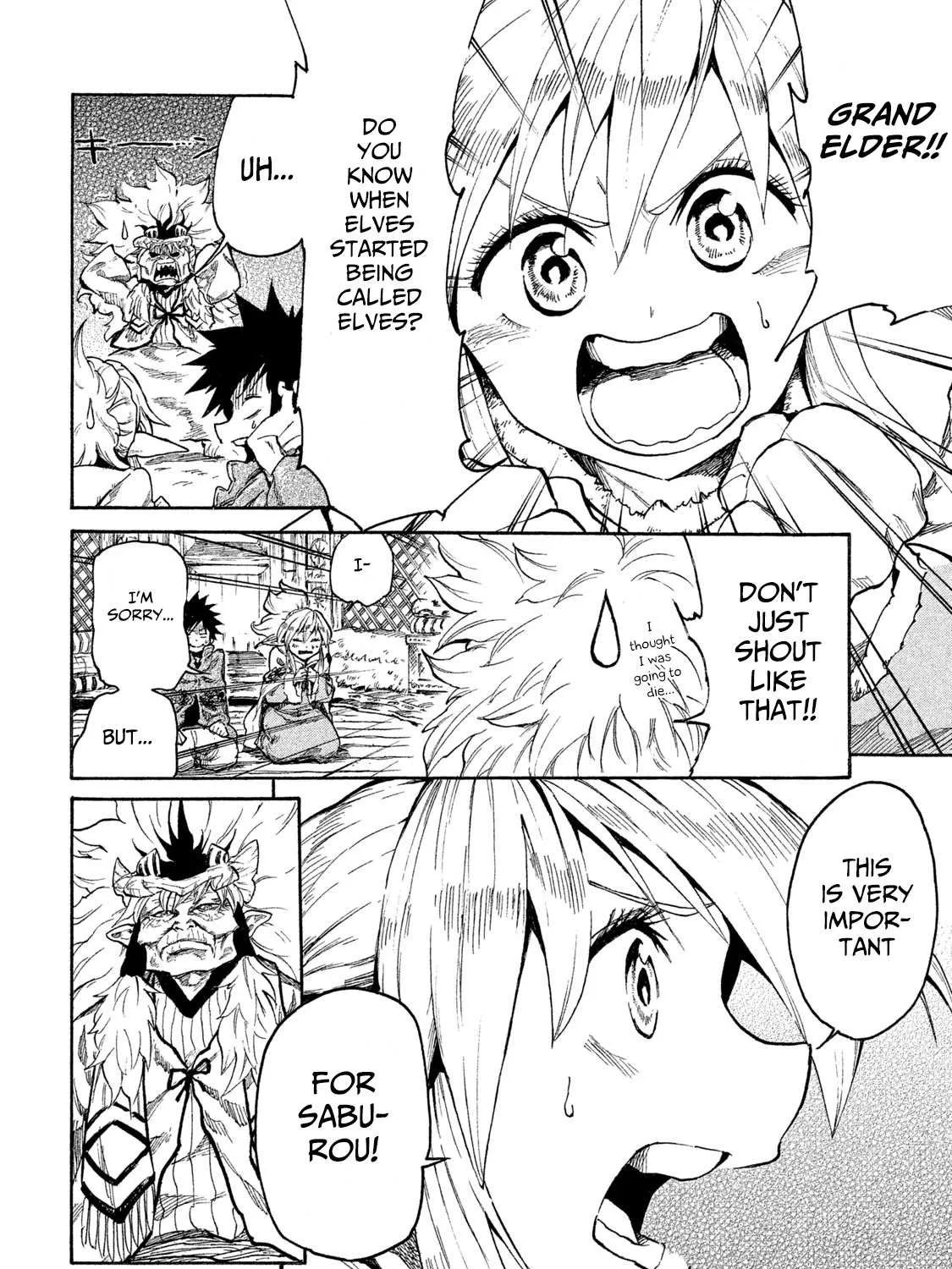 Mazumeshi Elf to Youbokugurashi Chapter 11 page 35 - 