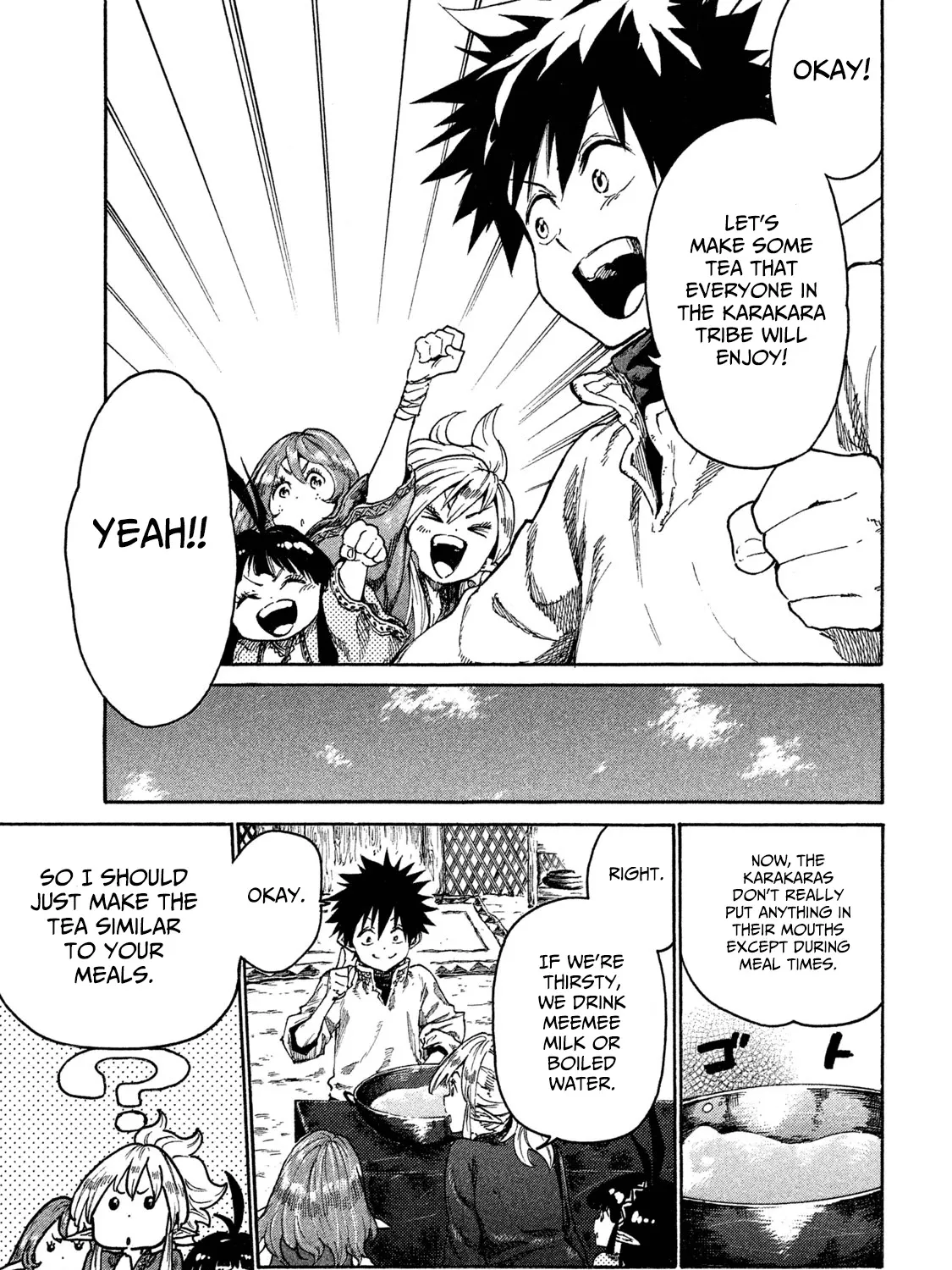 Mazumeshi Elf to Youbokugurashi Chapter 12 page 21 - 