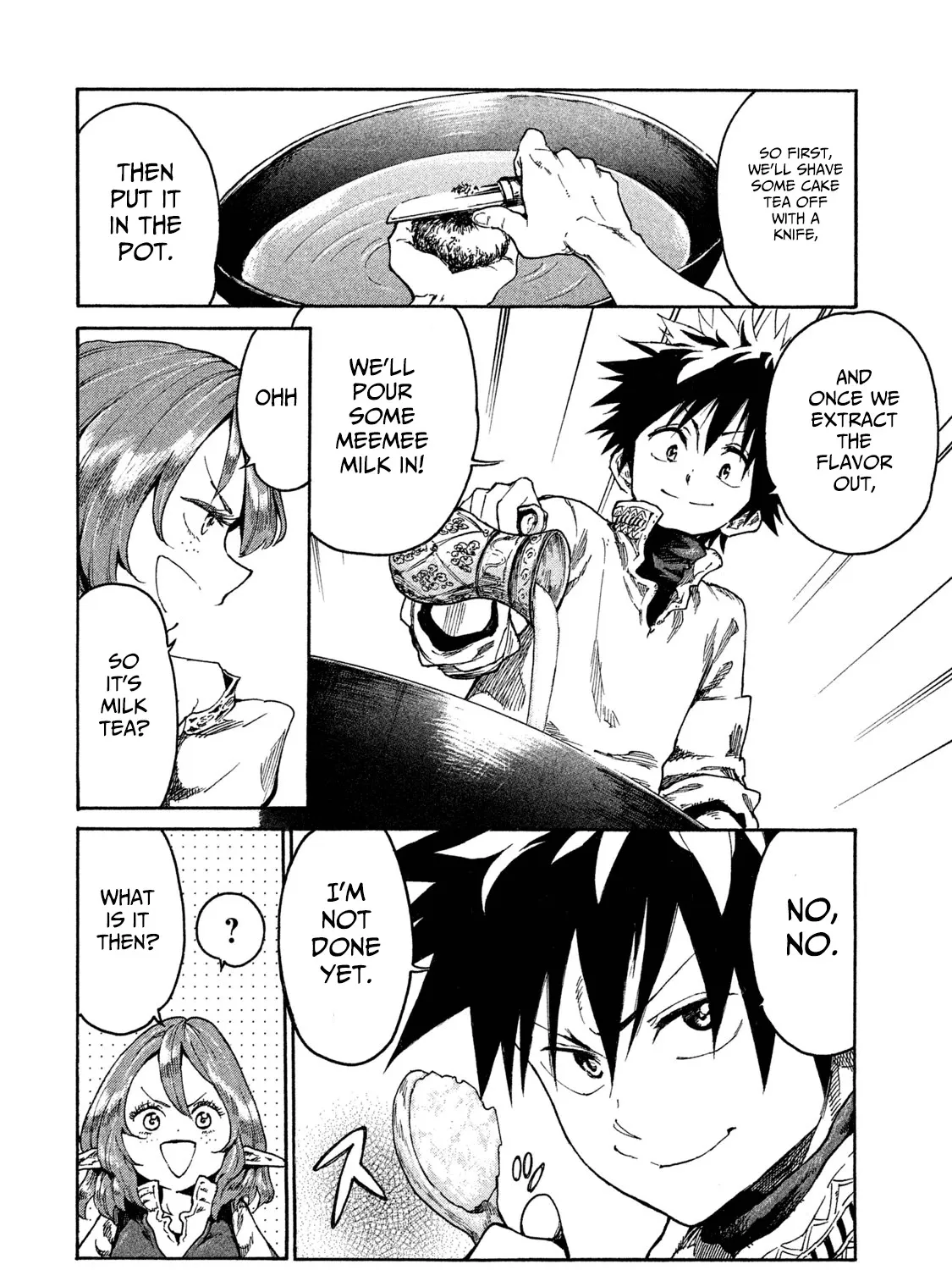 Mazumeshi Elf to Youbokugurashi Chapter 12 page 23 - 