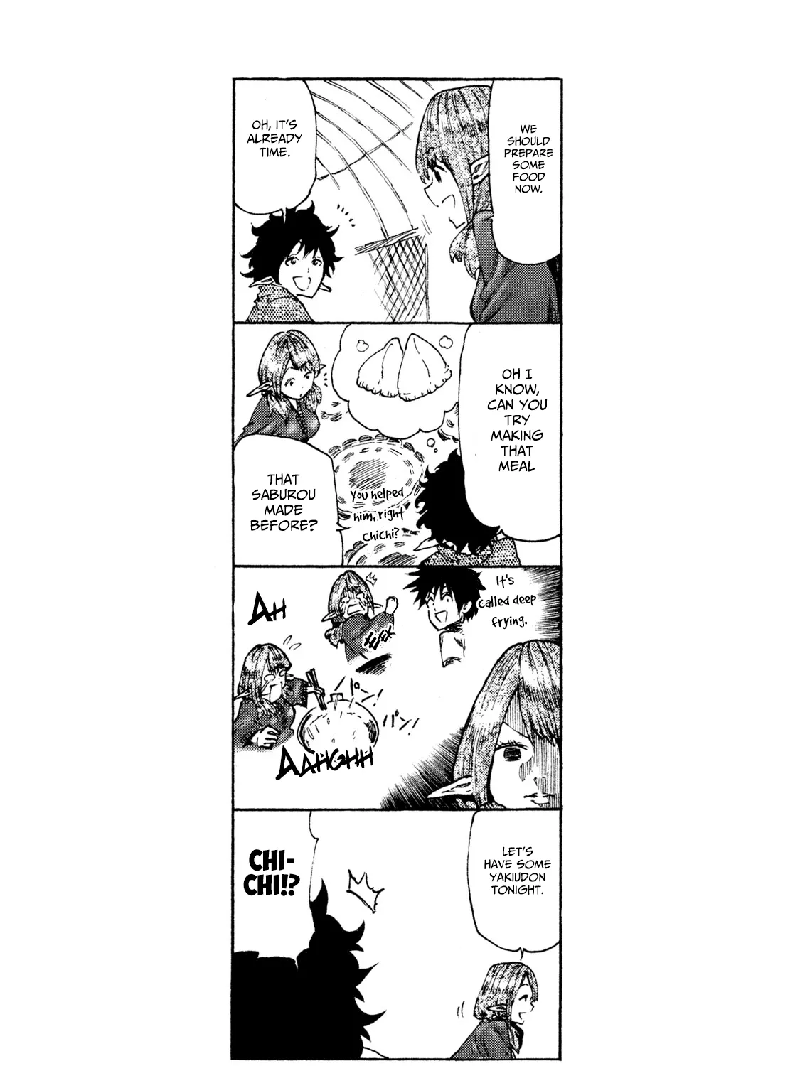 Mazumeshi Elf to Youbokugurashi Chapter 12 page 39 - 