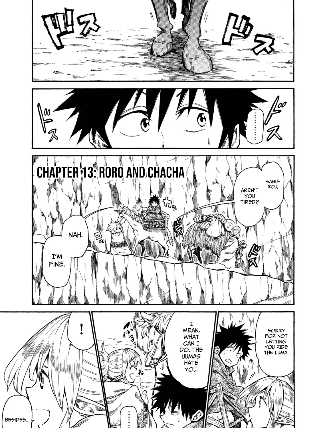 Mazumeshi Elf to Youbokugurashi Chapter 13 page 1 - 