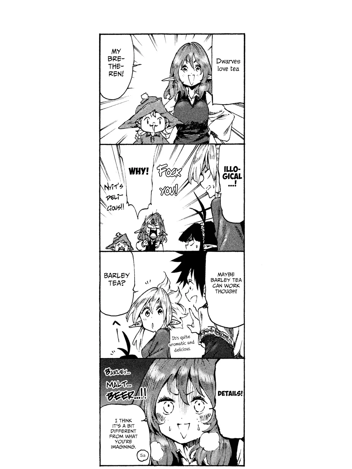 Mazumeshi Elf to Youbokugurashi Chapter 14 page 39 - 