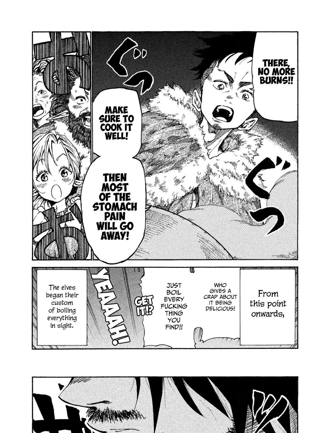 Mazumeshi Elf to Youbokugurashi Chapter 15.5 page 17 - 