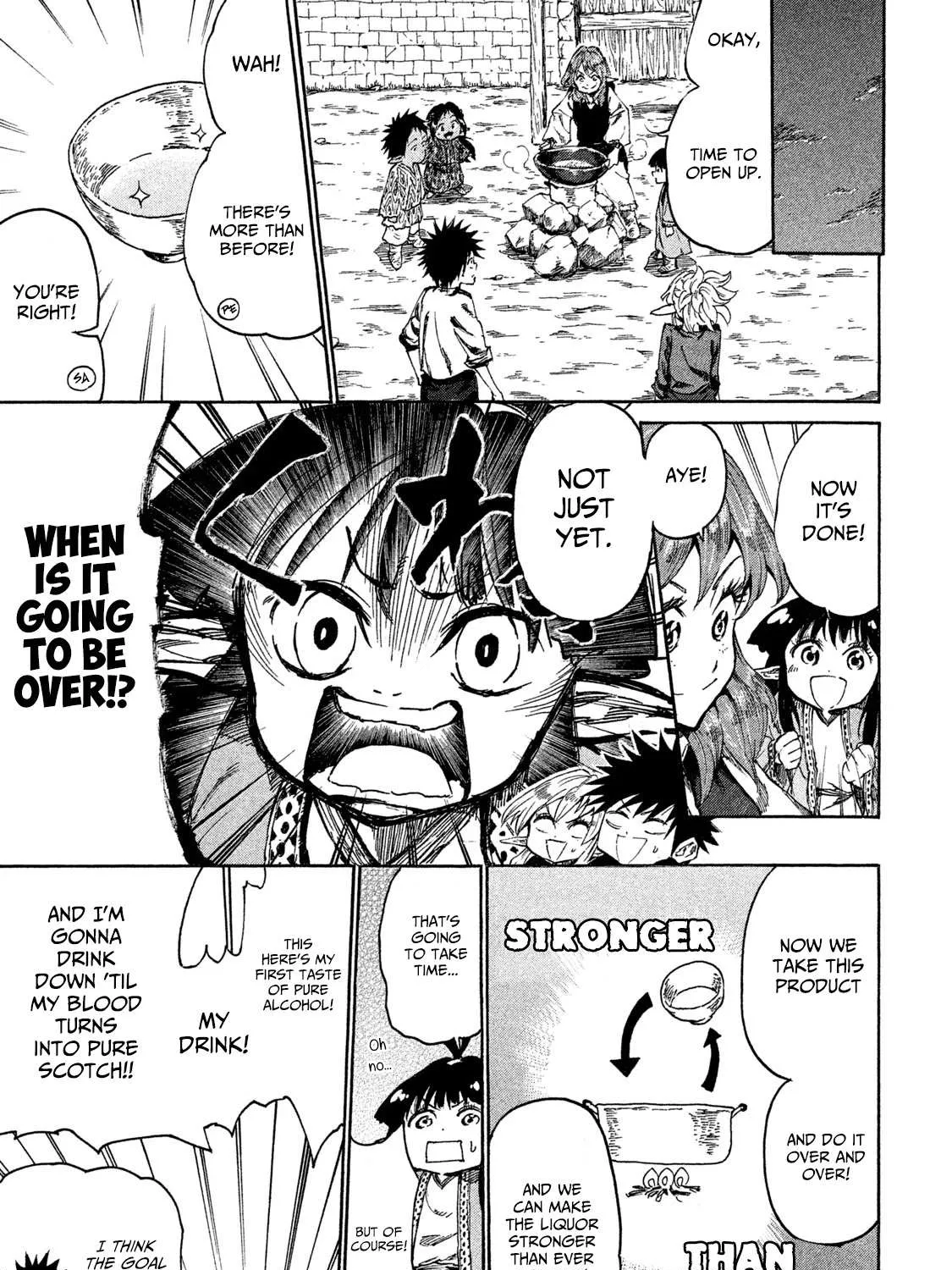 Mazumeshi Elf to Youbokugurashi Chapter 15 page 33 - 