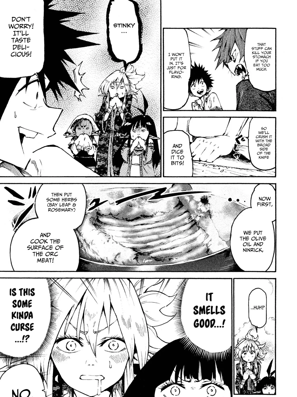 Mazumeshi Elf to Youbokugurashi Chapter 18 page 17 - 
