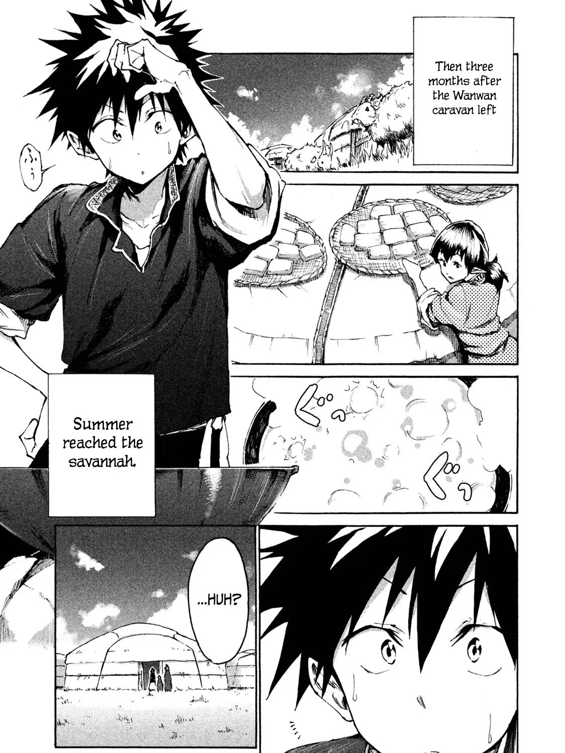 Mazumeshi Elf to Youbokugurashi Chapter 18 page 33 - 