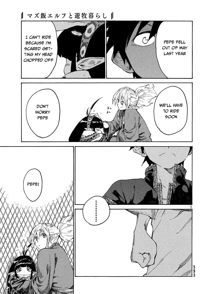 Mazumeshi Elf to Youbokugurashi Chapter 2.1 page 10 - 