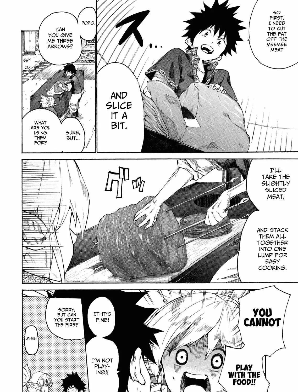 Mazumeshi Elf to Youbokugurashi Chapter 2 page 48 - 