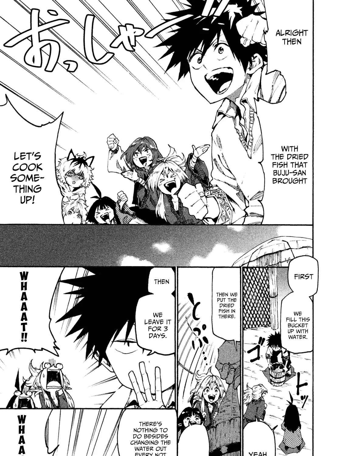 Mazumeshi Elf to Youbokugurashi Chapter 22 page 37 - 