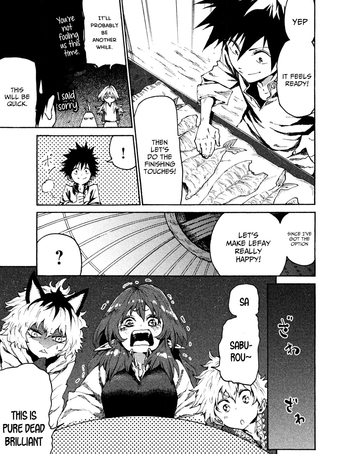 Mazumeshi Elf to Youbokugurashi Chapter 22 page 41 - 