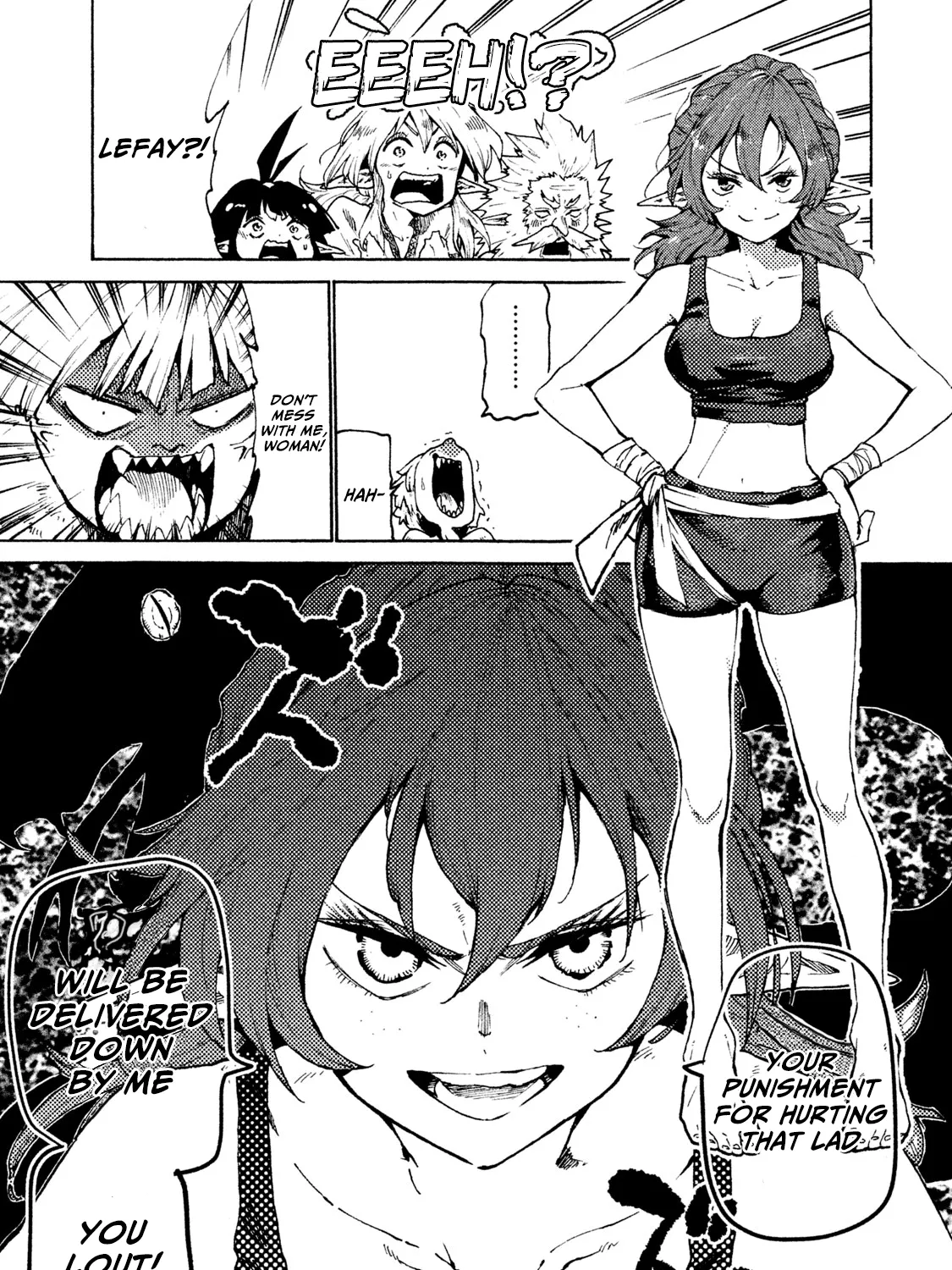 Mazumeshi Elf to Youbokugurashi Chapter 25 page 57 - 