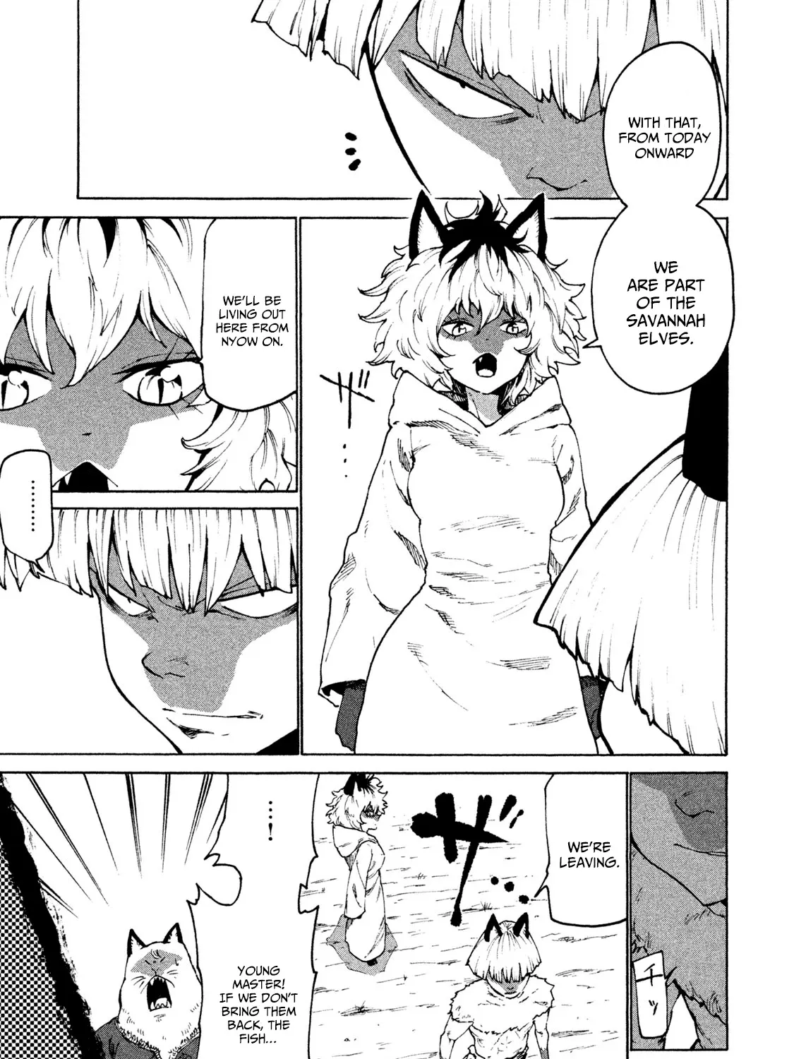 Mazumeshi Elf to Youbokugurashi Chapter 26 page 21 - 