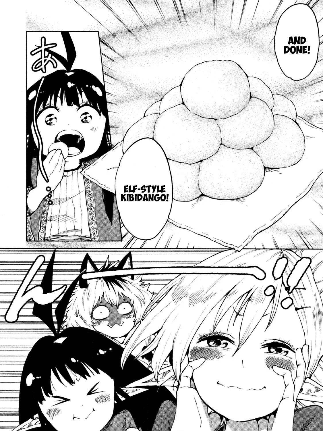Mazumeshi Elf to Youbokugurashi Chapter 27 page 35 - 