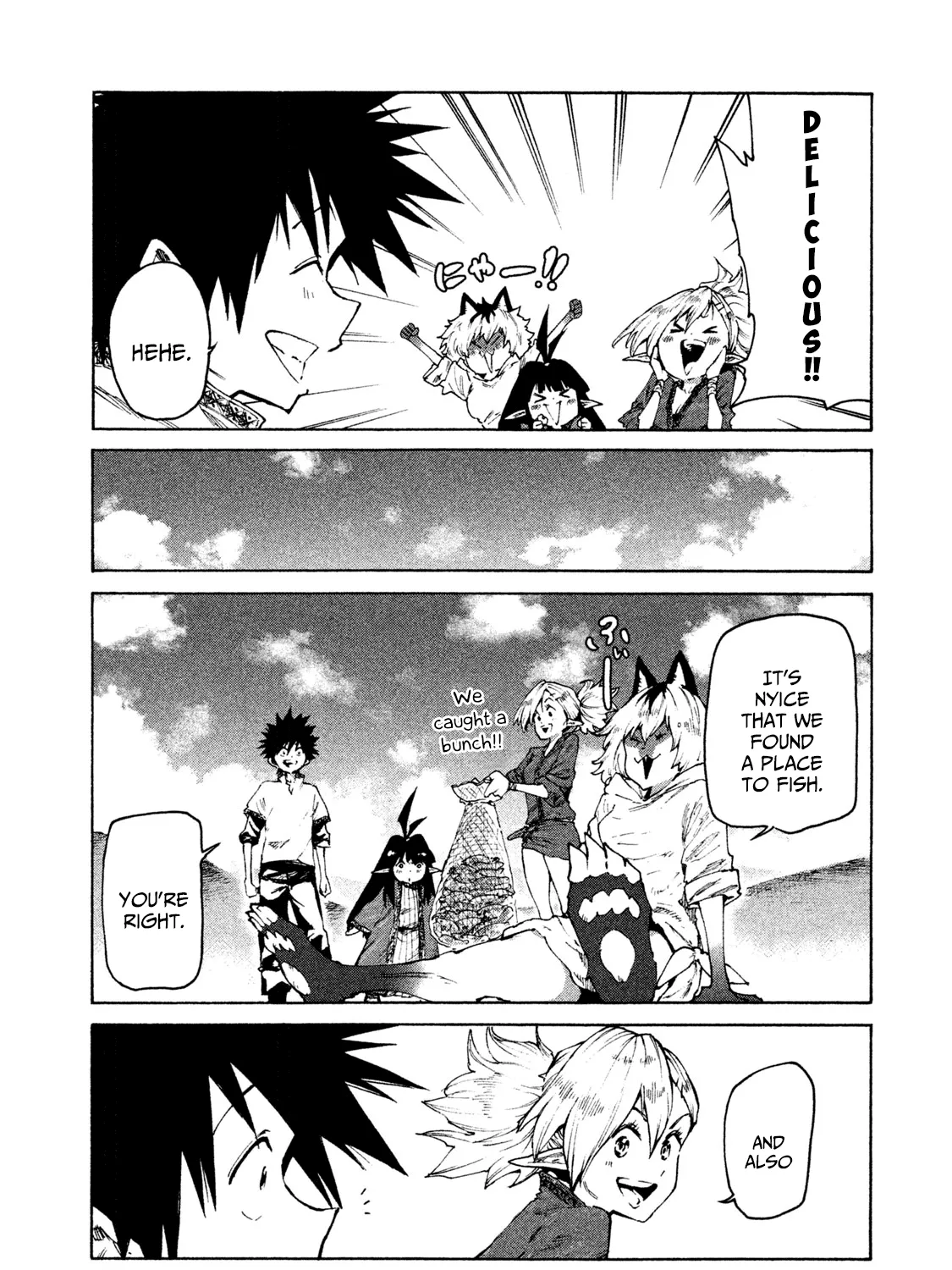 Mazumeshi Elf to Youbokugurashi Chapter 27 page 37 - 