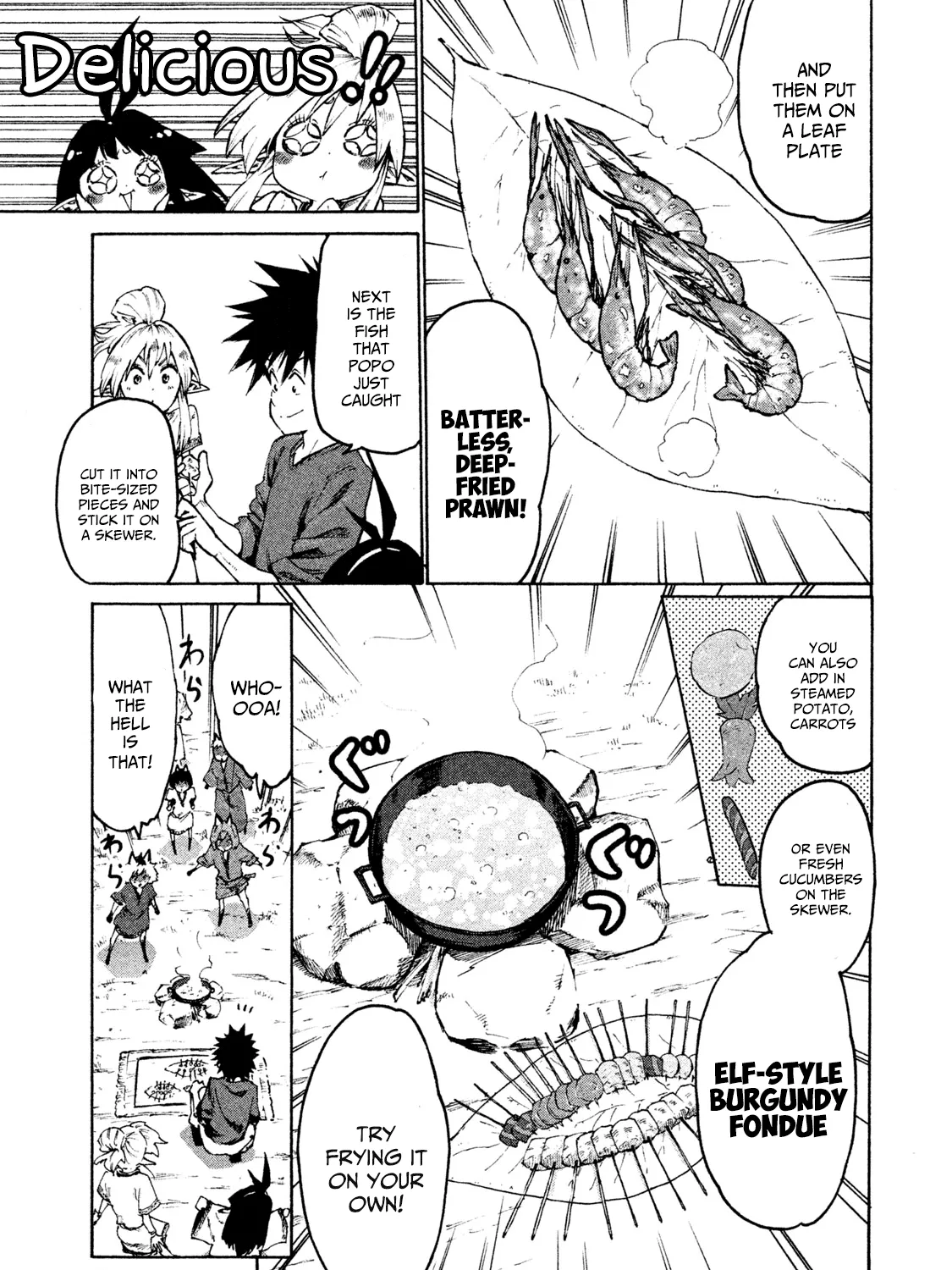 Mazumeshi Elf to Youbokugurashi Chapter 28 page 9 - 