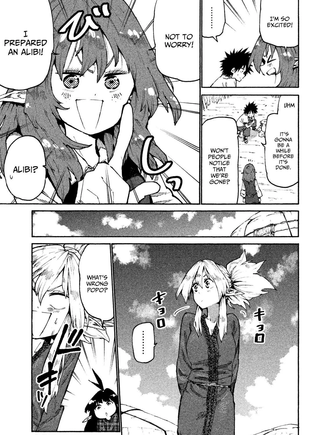 Mazumeshi Elf to Youbokugurashi Chapter 30 page 33 - 